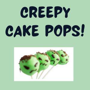Image for event: Creepy Cake Pops