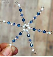 Image for event: Beaded Snowflake Decorations