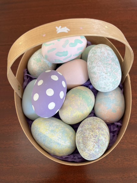 Image for event: Paint Wooden Easter Eggs