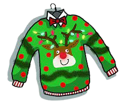 Image for event: Festive Sweater Party @ DeMott Lane branch